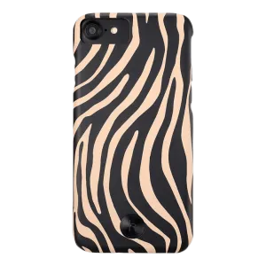 Paris Zebra iPhone 6/6s/7/8 Black/Beige
