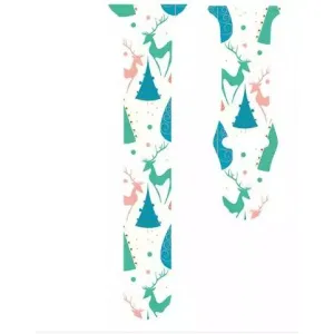 Pastel Reindeer Silicone Smart Watch Band