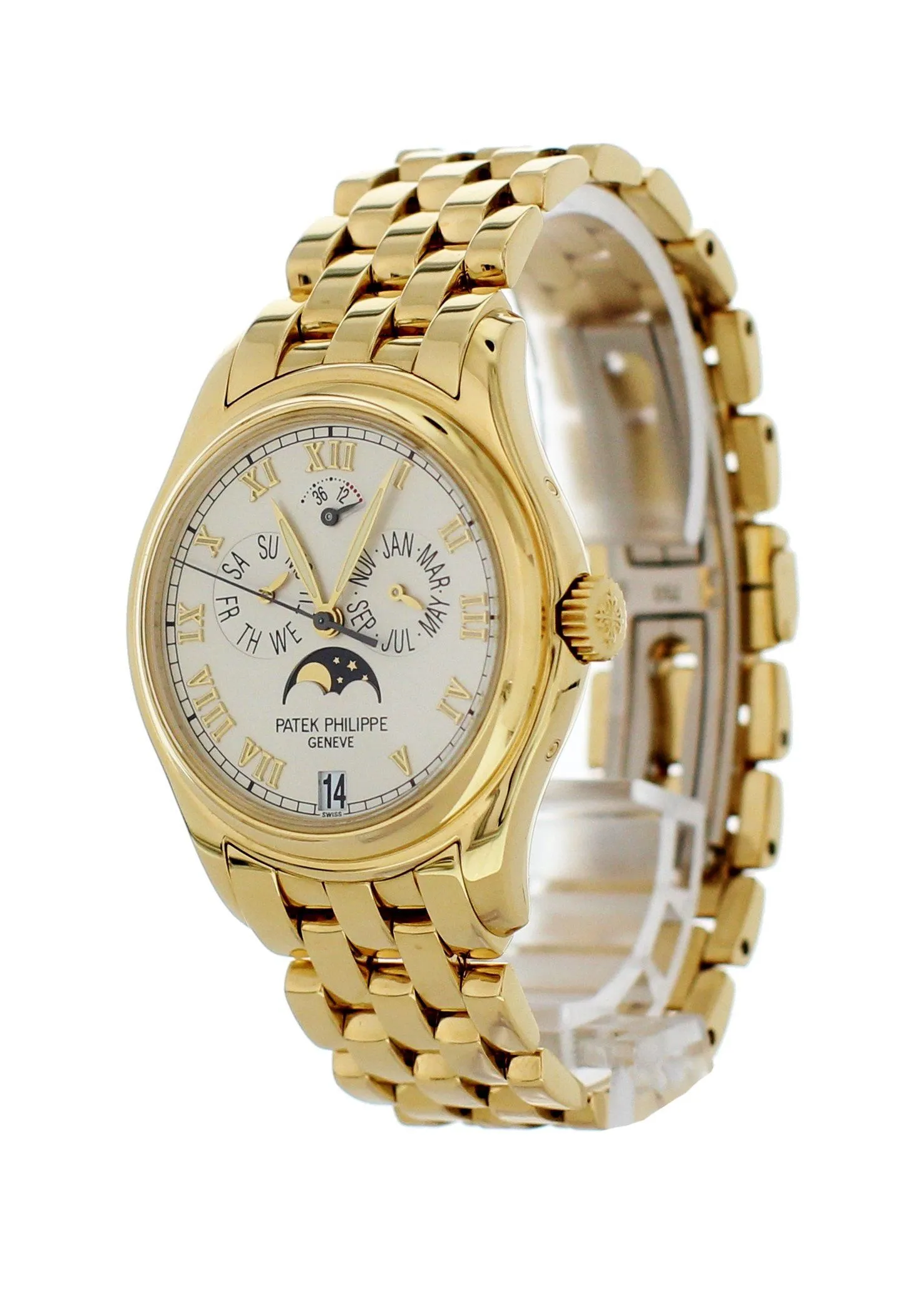 Patek Philippe Annual Calendar Moonphase 5036-1J 18k Yellow Gold Watch