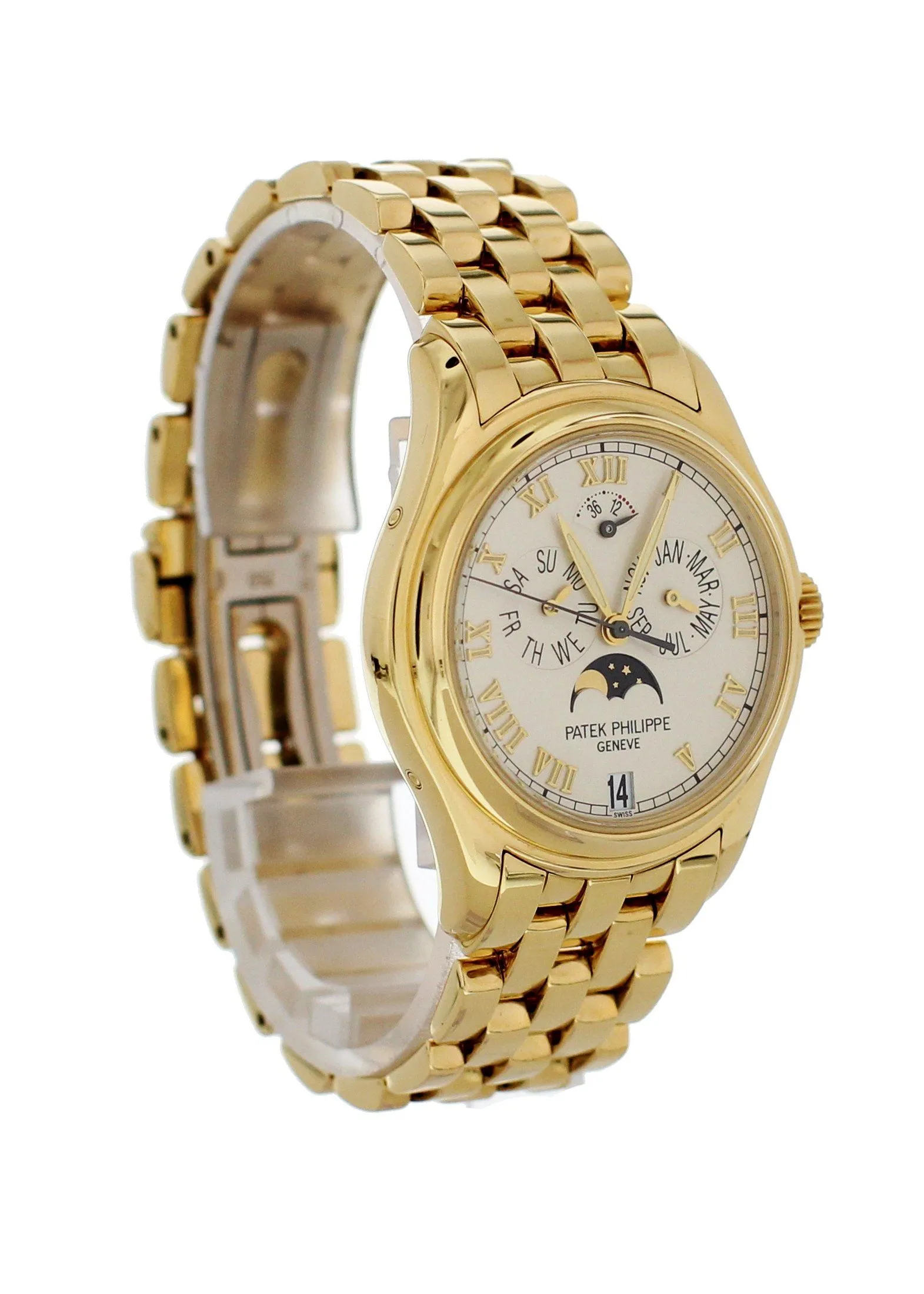 Patek Philippe Annual Calendar Moonphase 5036-1J 18k Yellow Gold Watch