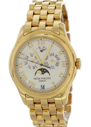 Patek Philippe Annual Calendar Moonphase 5036-1J 18k Yellow Gold Watch