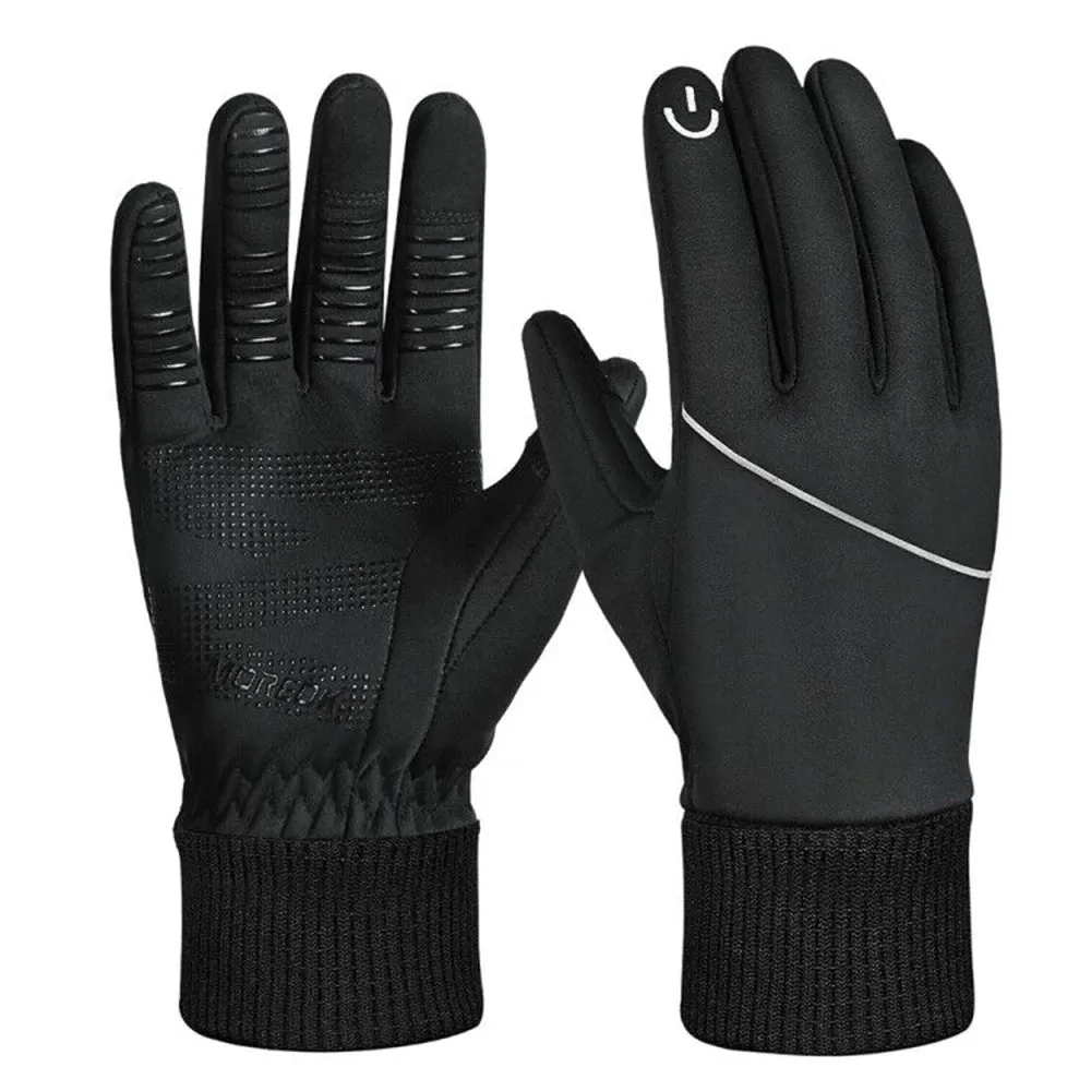Polar Fleece Touchscreen Cycling Gloves - Non-Slip Sports Gear
