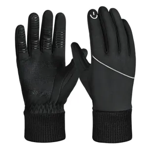 Polar Fleece Touchscreen Cycling Gloves - Non-Slip Sports Gear