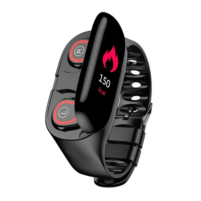 Quality smart watch   Bluetooth earphone earbuds
