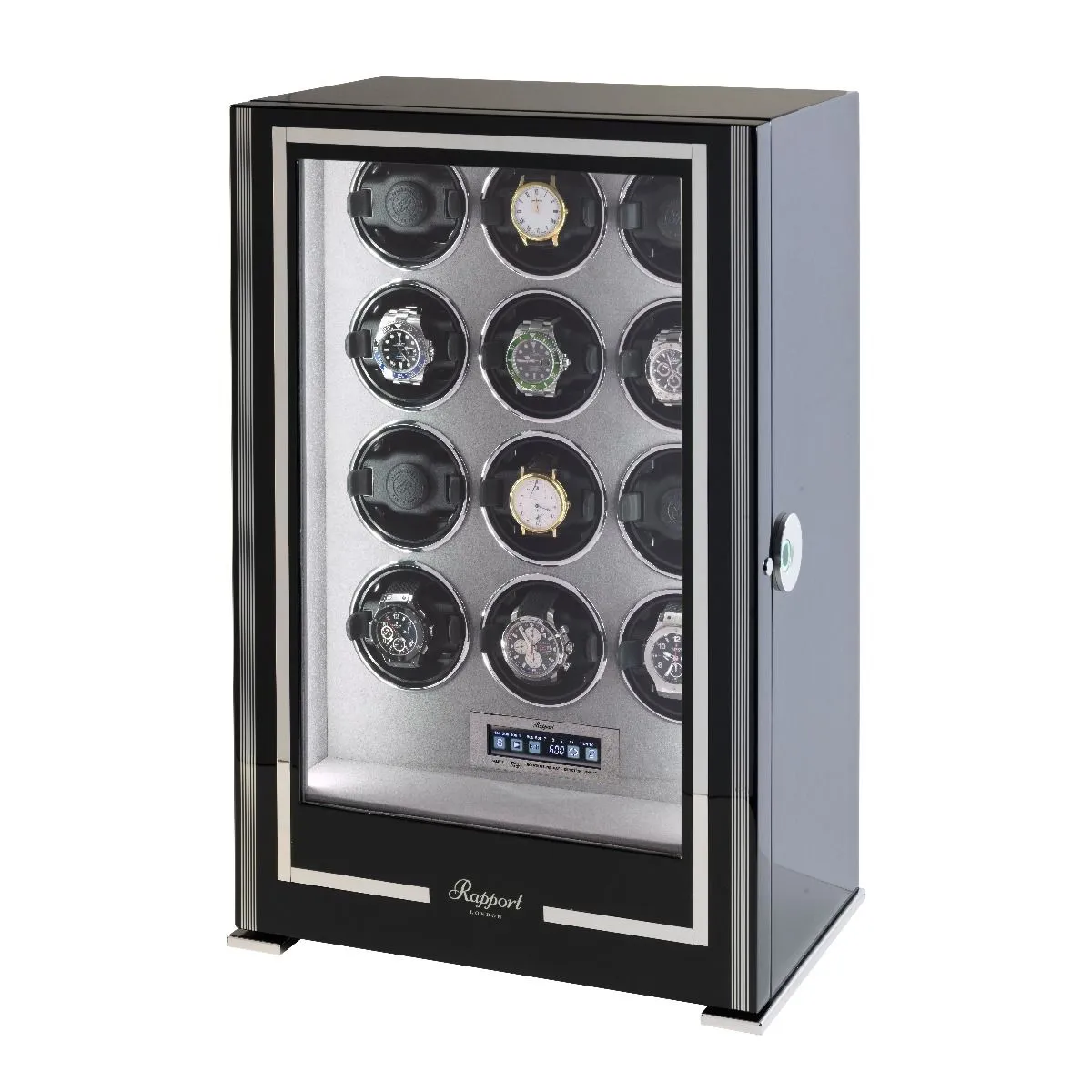 Rapport Paramount Twelve Watch Winder Ebony Touch Screen