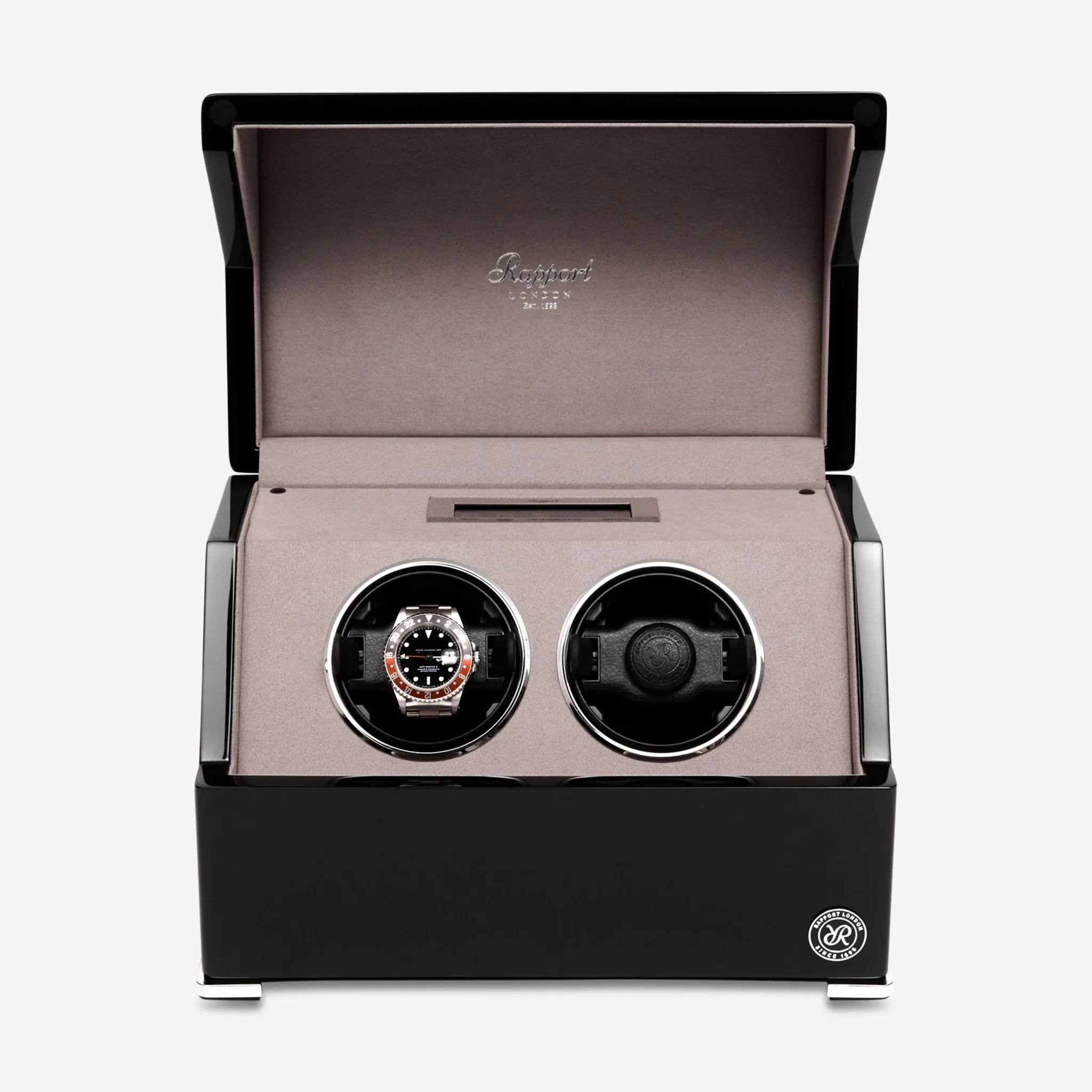 Rapport Perpetua III Black Ebony Duo Watch Winder W572
