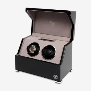 Rapport Perpetua III Black Ebony Duo Watch Winder W572