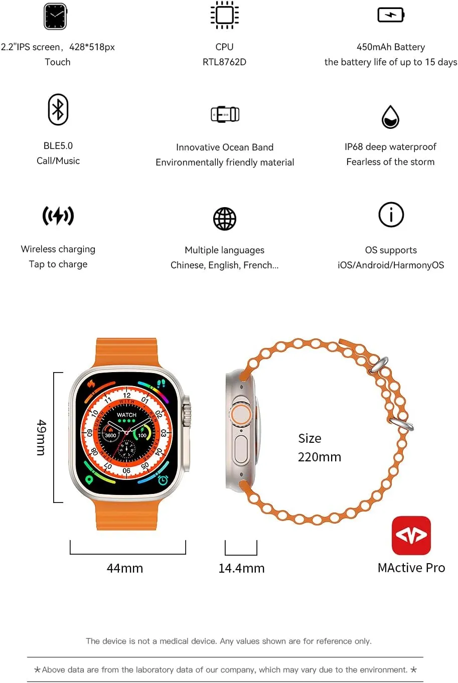 RELOJ ULTRA 8 BB-611