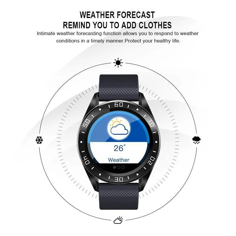 Round LED Screen Smart Watch