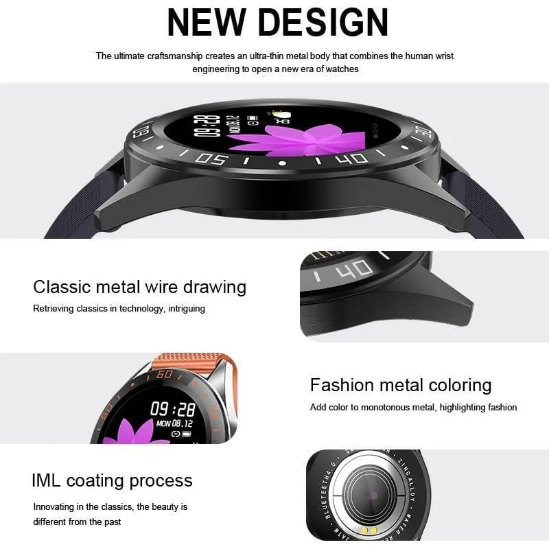 Round LED Screen Smart Watch