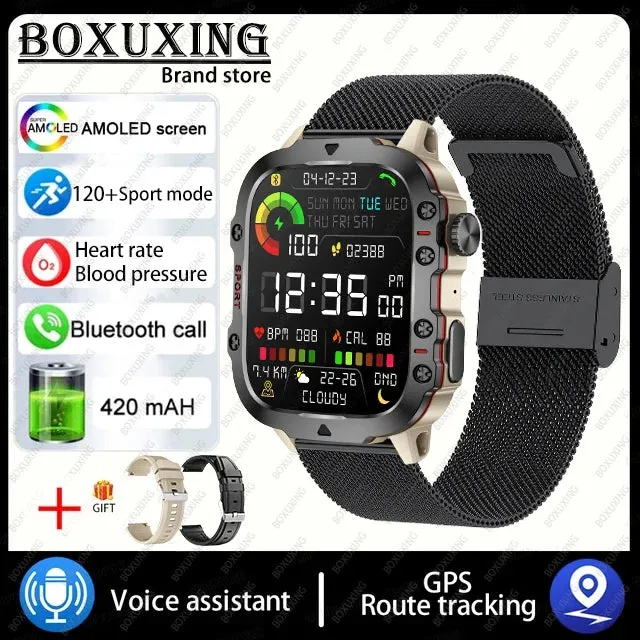 Rugged GPS Smart Watch for Xiaomi