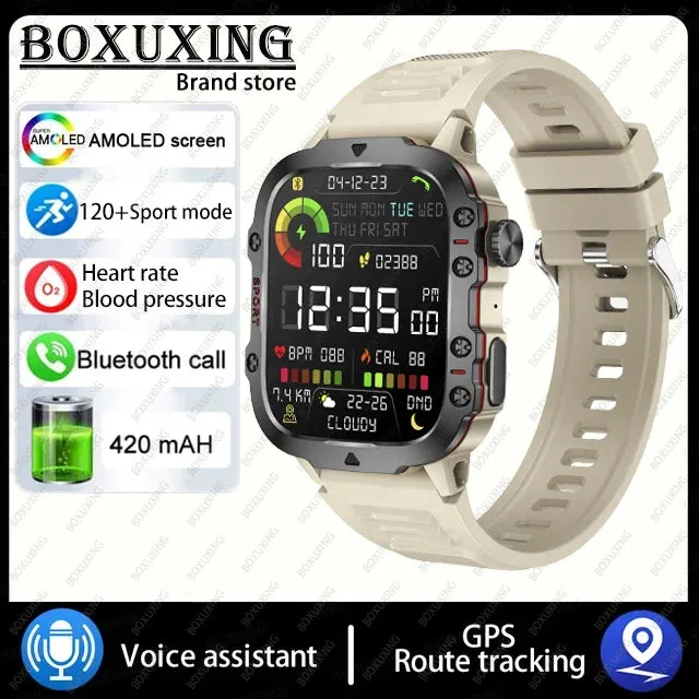 Rugged GPS Smart Watch for Xiaomi