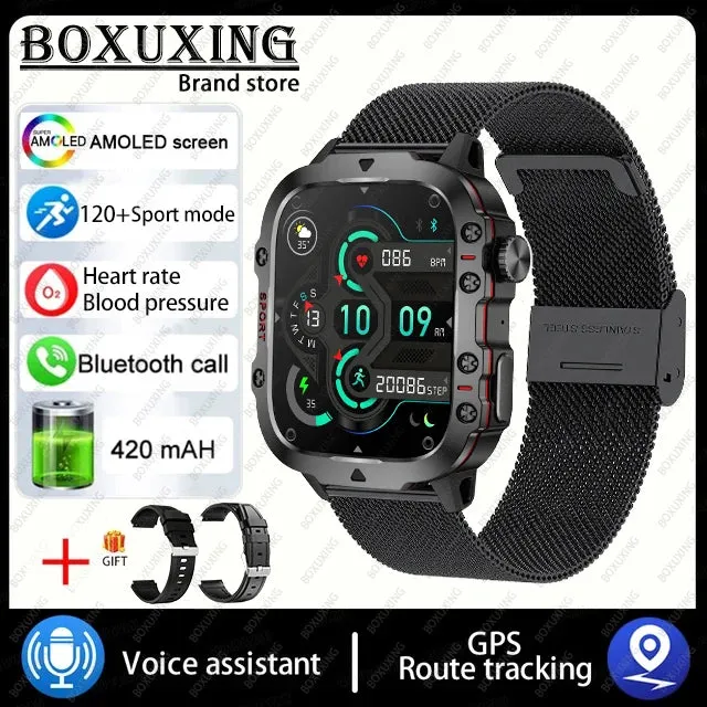 Rugged GPS Smart Watch for Xiaomi