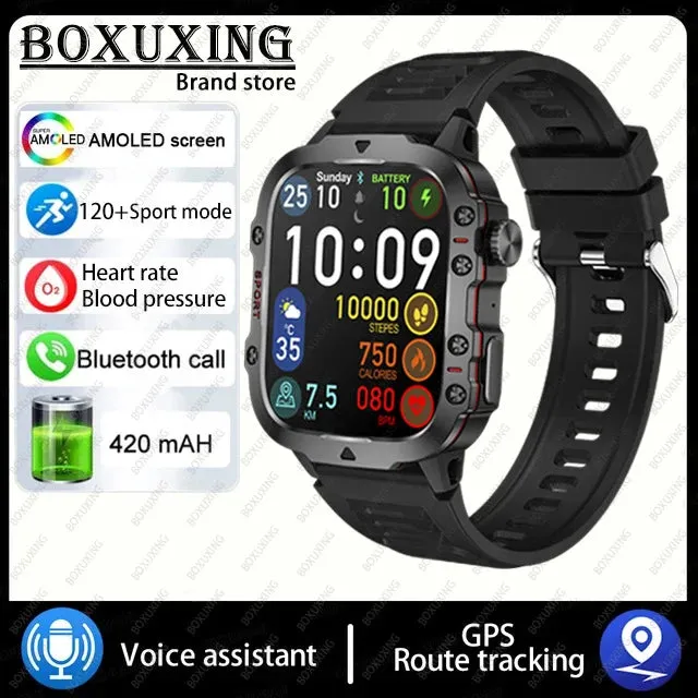 Rugged GPS Smart Watch for Xiaomi