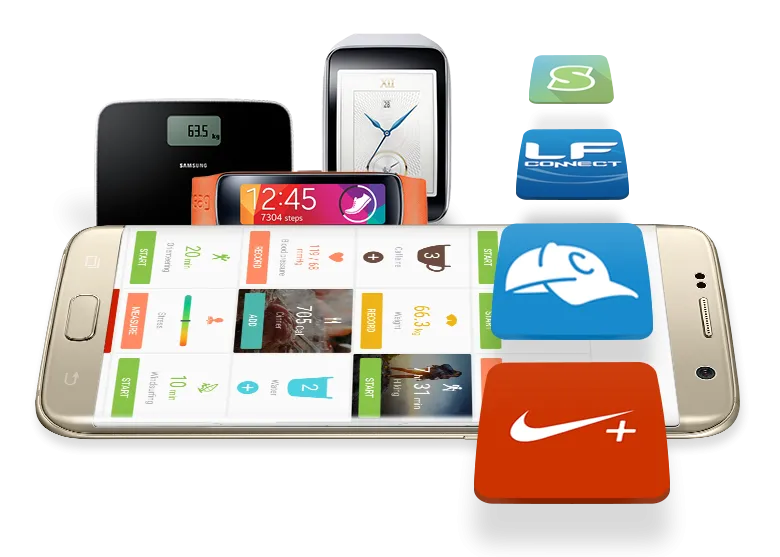 SAMSUNG Gear Fit 2 (Large) - Black