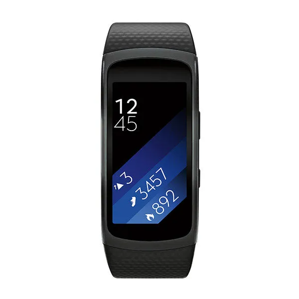 SAMSUNG Gear Fit 2 (Large) - Black