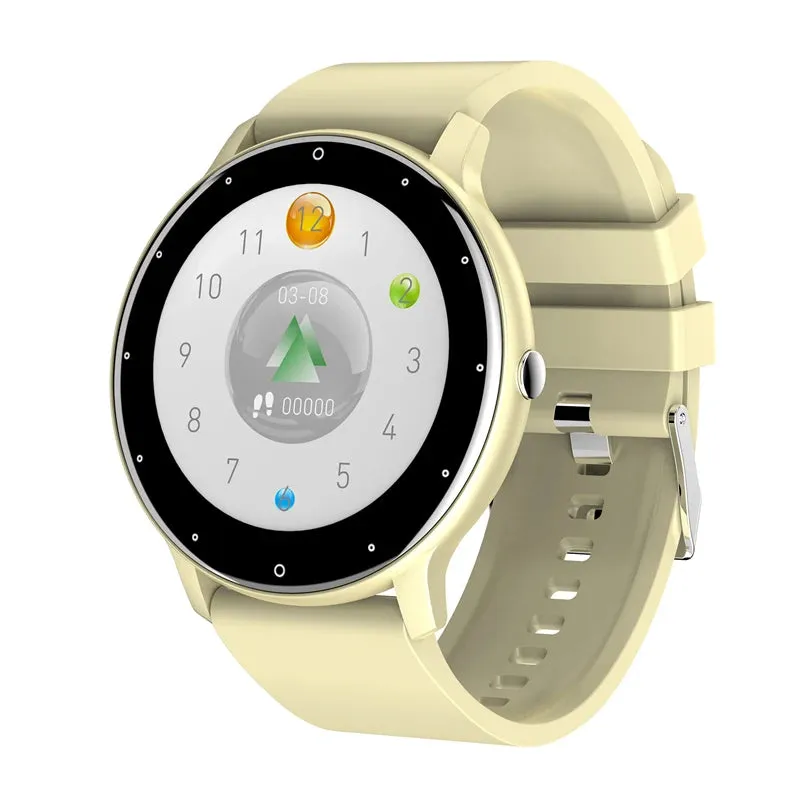 Samsung Smart Watch Full Touch Screen Sports Fitness Watch Blood Pressure Sleep Monitoring Fitness Tracker Android iOS pedometer