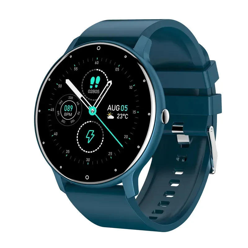 Samsung Smart Watch Full Touch Screen Sports Fitness Watch Blood Pressure Sleep Monitoring Fitness Tracker Android iOS pedometer