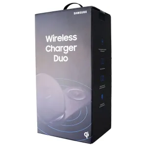 Samsung Wireless Charger Duo Fast Charge Stand and Pad - Black