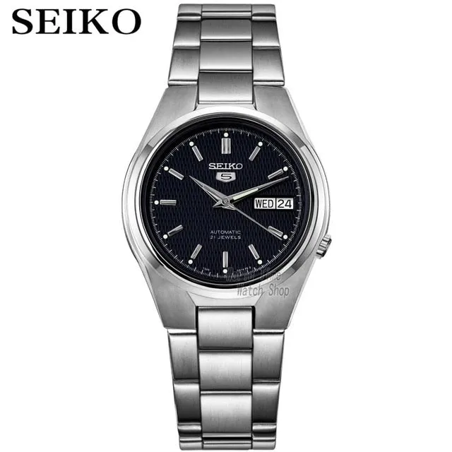 seiko watch men 5 automatic watch top brand luxury Sport men watch set waterproof mechanical military watch relogio masculinoSNK
