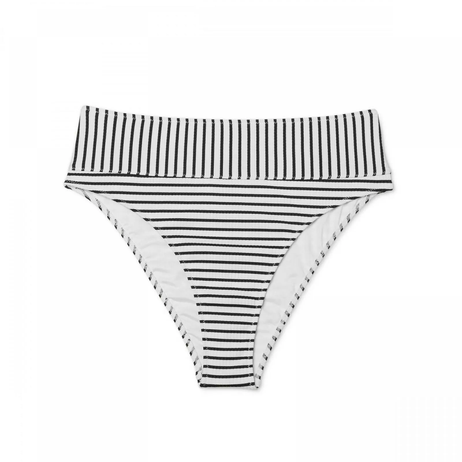 Shade & Shore Women's Paradise High Waist Ribbed Bikini Bottom