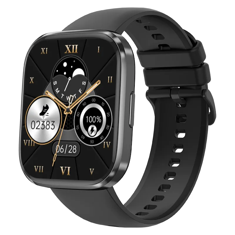 Smart Watch 1.96"HD Smartwatches for Men Women (Answer/Make Calls), 100  Sport Modes with Fitness Tracker Watch, Heart Rate/Sleep Monitor