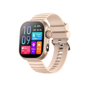 Smart Watch 2.01" Inch Heart Rate Blood Pressure Blood Oxygen Fitness Tracker for Women Men