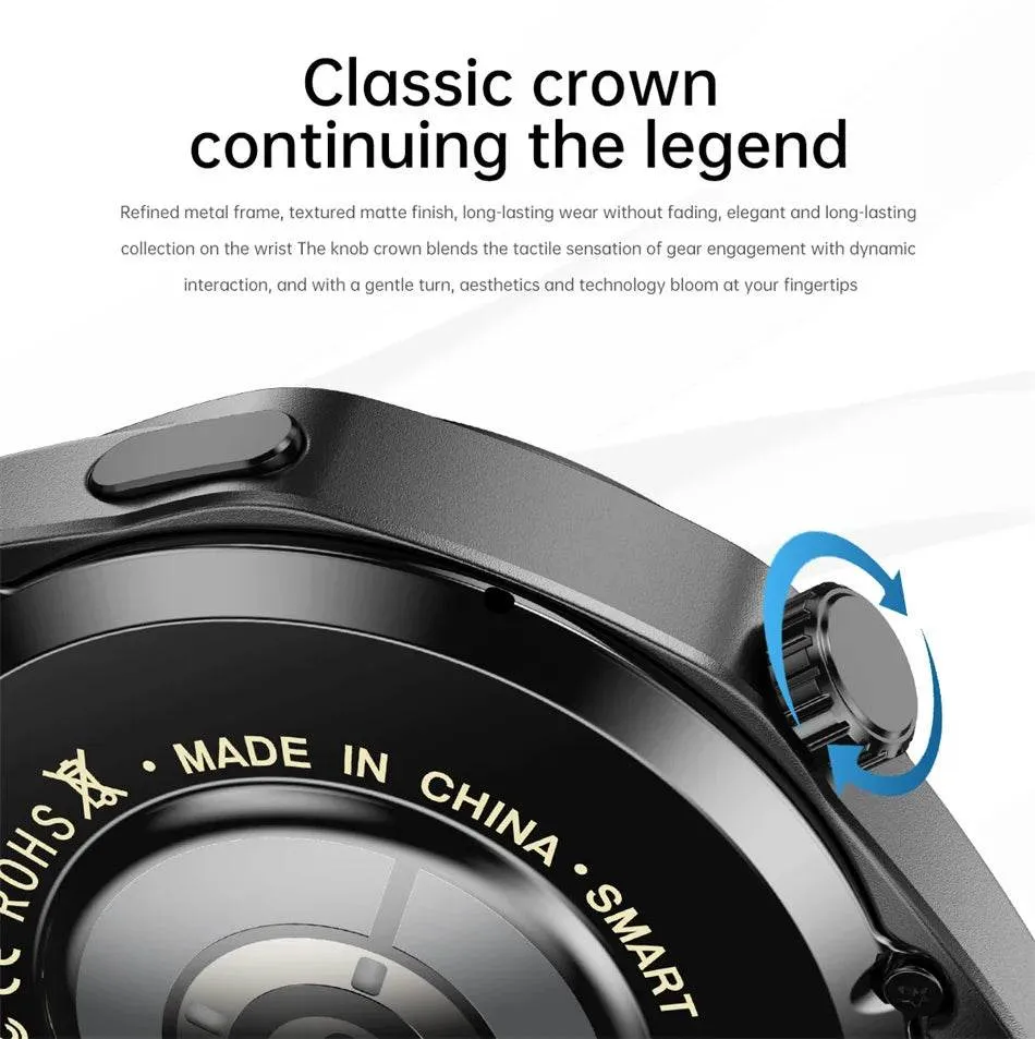 Smart Watch for HUAWEI GT5 Pro GPS NFC  Men 360*360 AMOLED Screen Heart rate Bluetooth Call IP67 Waterproof Man Smartwatch