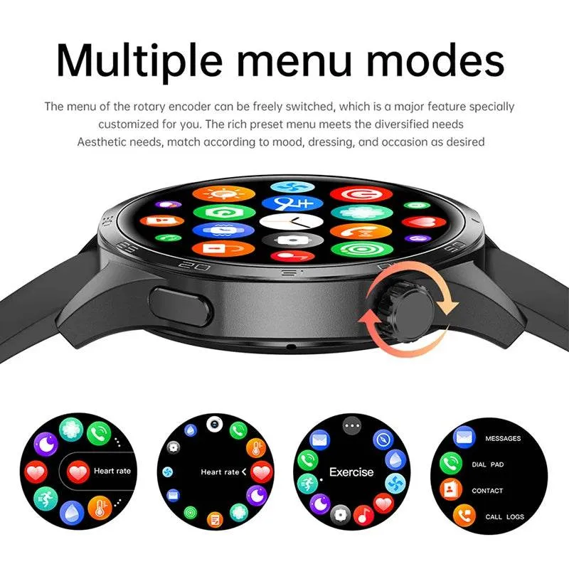 Smart Watch for HUAWEI GT5 Pro GPS NFC  Men 360*360 AMOLED Screen Heart rate Bluetooth Call IP67 Waterproof Man Smartwatch