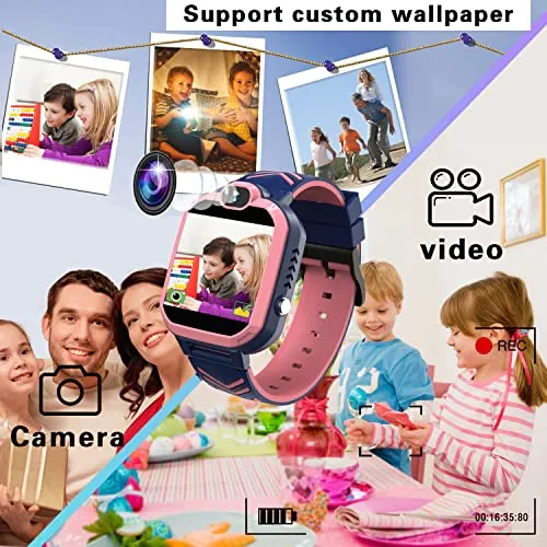 Smart Watch for Kids with Call & Games (Boys/Girls, Age 4-12)