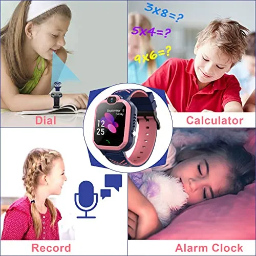 Smart Watch for Kids with Call & Games (Boys/Girls, Age 4-12)