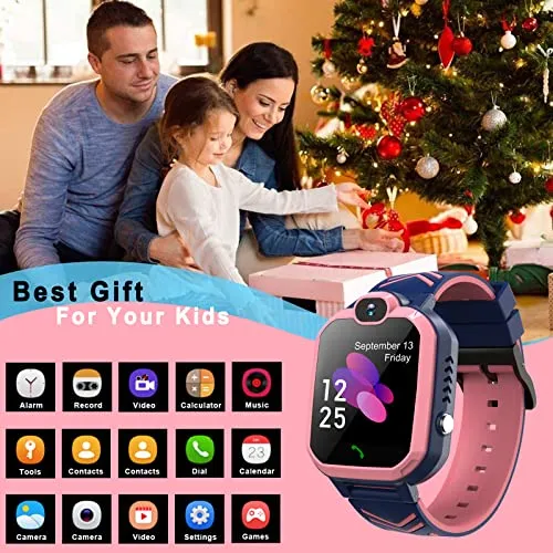 Smart Watch for Kids with Call & Games (Boys/Girls, Age 4-12)