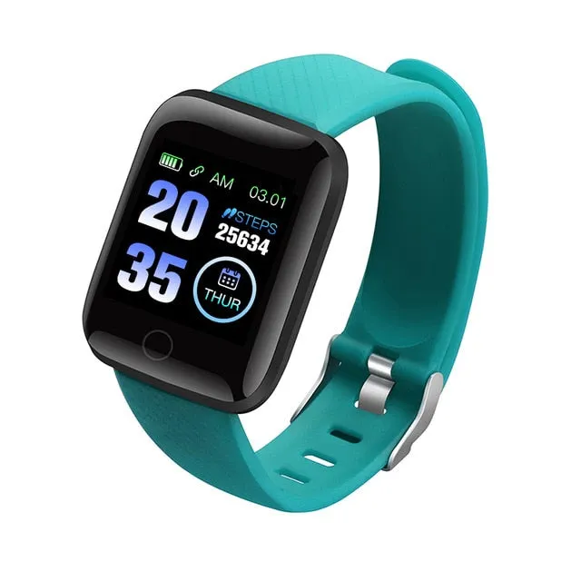 Smart Watch Women Men Smartwatch For Apple IOS Android Electronics Smart Fitness Tracker With Silicone Strap Sport Watches