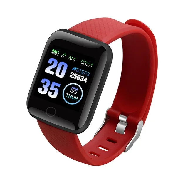 Smart Watch Women Men Smartwatch For Apple IOS Android Electronics Smart Fitness Tracker With Silicone Strap Sport Watches