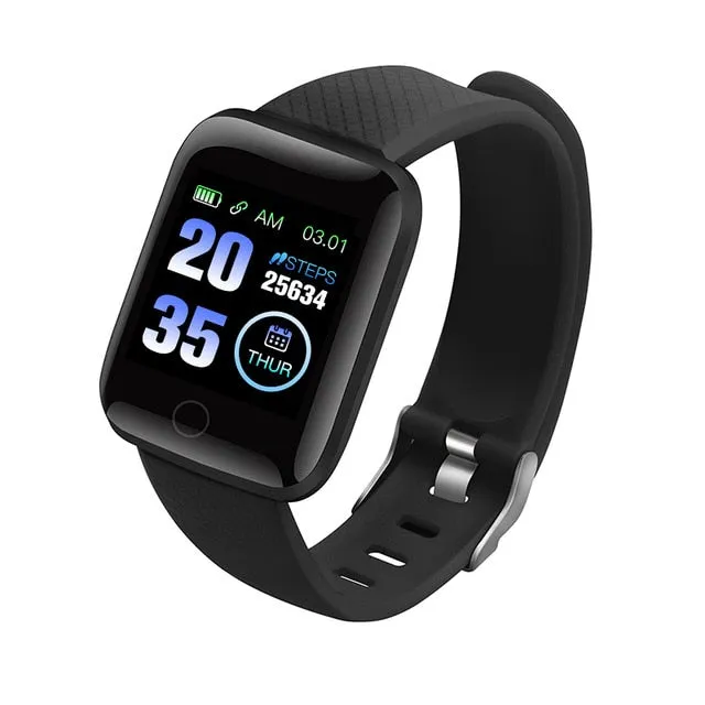 Smart Watch Women Men Smartwatch For Apple IOS Android Electronics Smart Fitness Tracker With Silicone Strap Sport Watches
