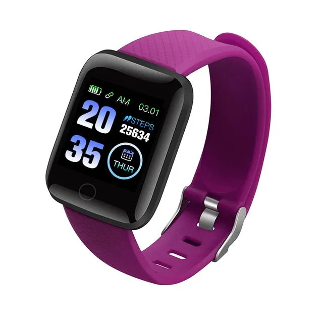 Smart Watch Women Men Smartwatch For Apple IOS Android Electronics Smart Fitness Tracker With Silicone Strap Sport Watches