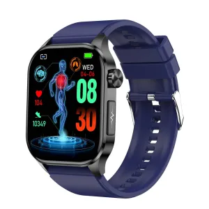 Smartwatch für Gesundheit & Fitness – EKG, Blutdruck, Herzfrequenzmessung – iOS & Android kompatibel