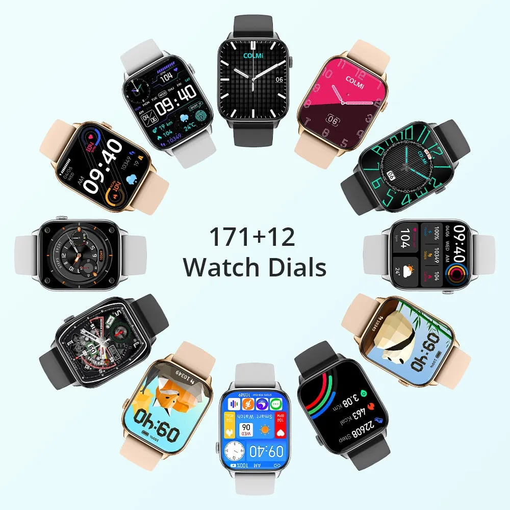 Smartwatch Heart Rate Sleep Monitor Bluetooth Watch