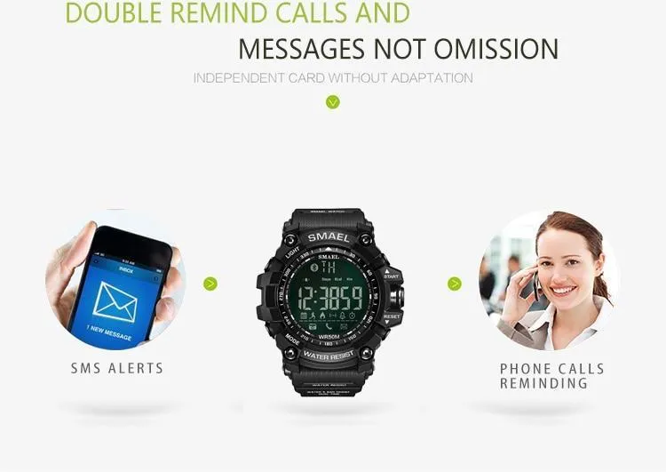 SML Warrior Smart™ Shock Resistant Digital Military Sport Smart Watch