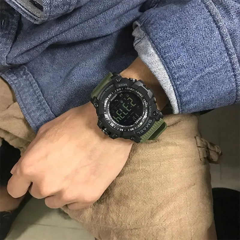 SML Warrior Smart™ Shock Resistant Digital Military Sport Smart Watch