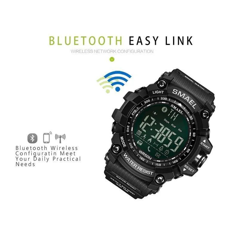 SML Warrior Smart™ Shock Resistant Digital Military Sport Smart Watch