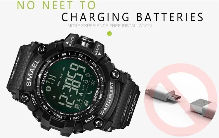 SML Warrior Smart™ Shock Resistant Digital Military Sport Smart Watch