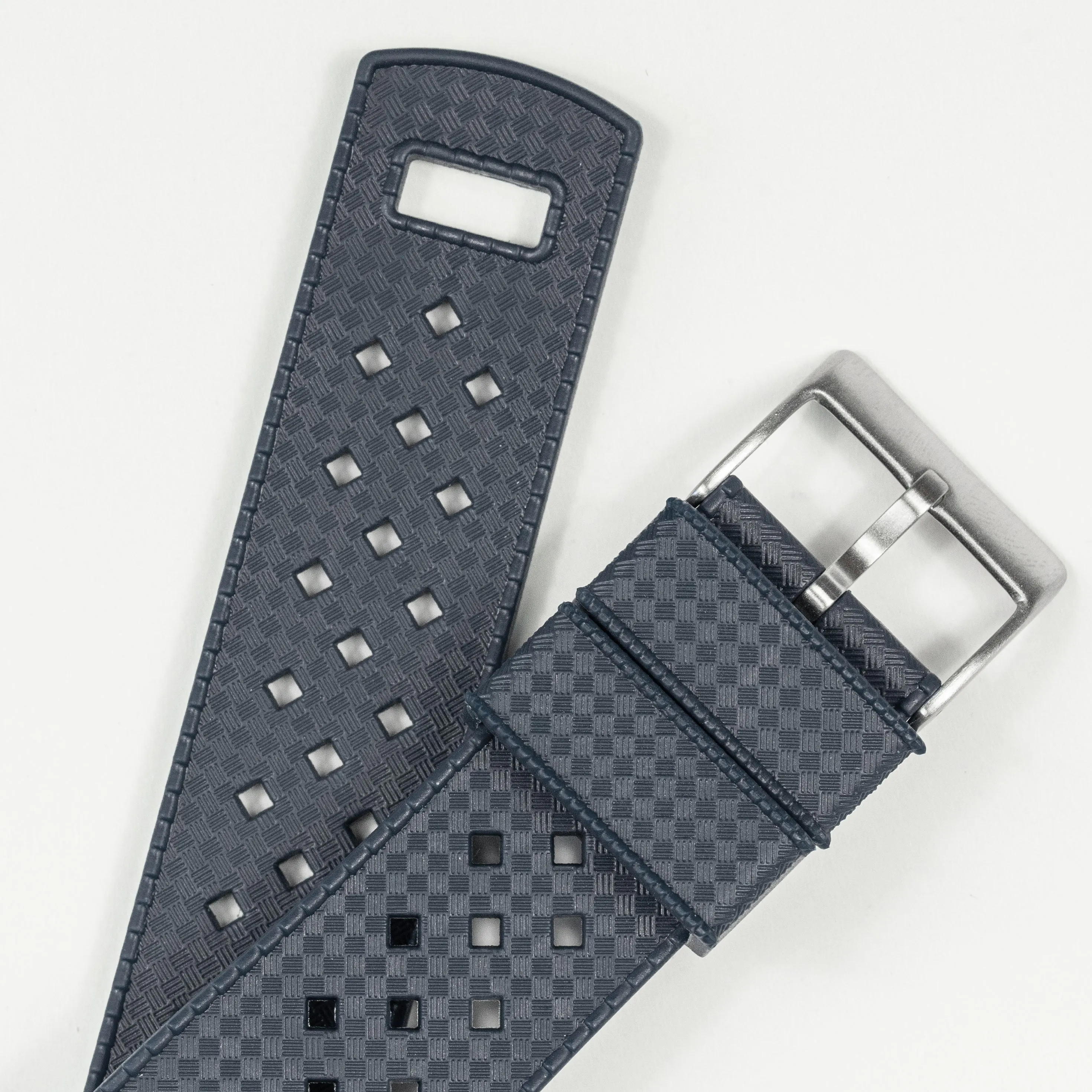 Smoke Grey Tropical Style Watch Band