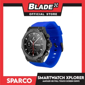 Sparco Smartwatch Xplorer (SSW1) Multifunctional Amoled HD Full Touch Screen