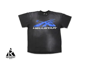Sport Logo Gel Tee "Black/Blue"