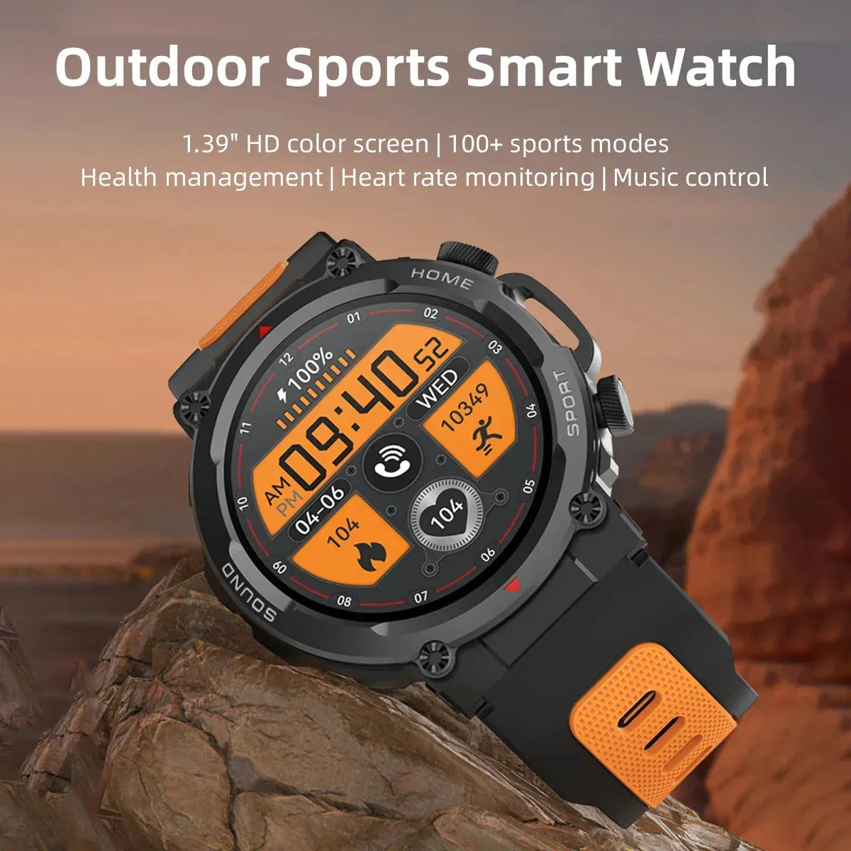 Sports Smart Watch 1.39-Inch TFT