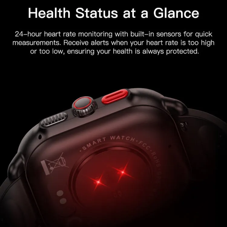Sports Smart Watch 2.06 Inch Ultra HD AMOLED Screen Bluetooth Talking Watch(White)