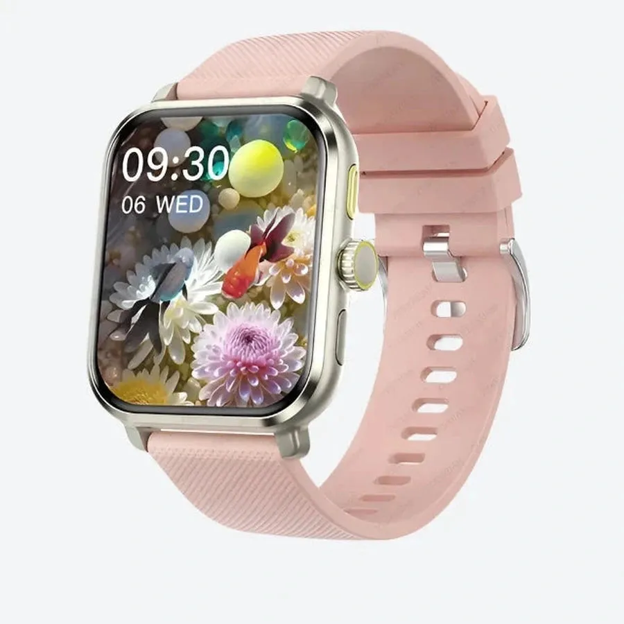 Square Display Multi-Feature Fitness Smartwatches