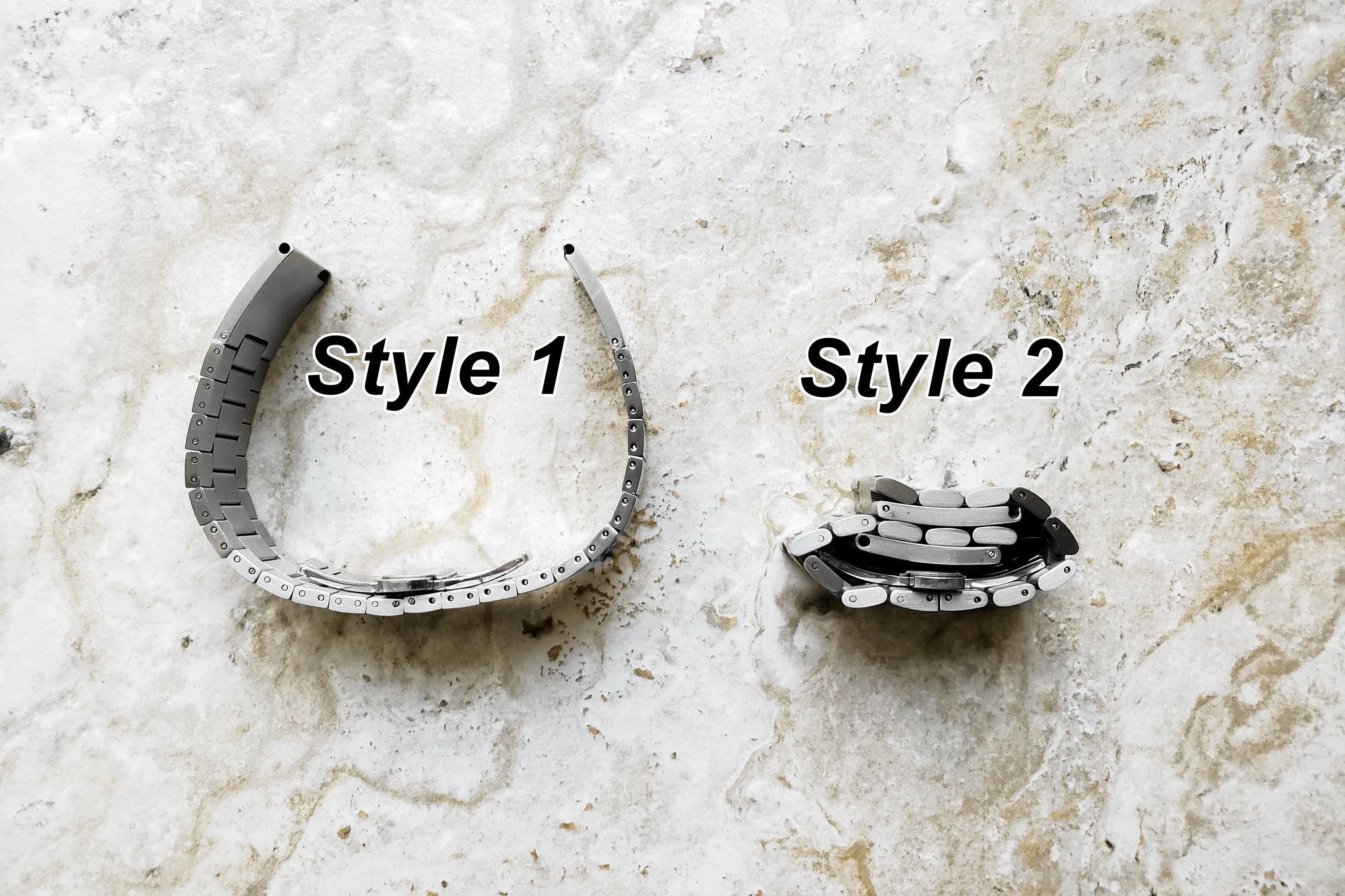 Sugar Skull Engraved Watch Band for 22mm 24mm 25mm Lugs Traditional Casual Luxury and Smartwatches Silver Color Stainless Steel Bracelet Strap SS2