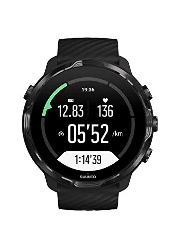 SUUNTO 7 Black Lime, GPS Versatile Sports Watch with Google Wear OS, 24x7 Activity and Sleep Tracking